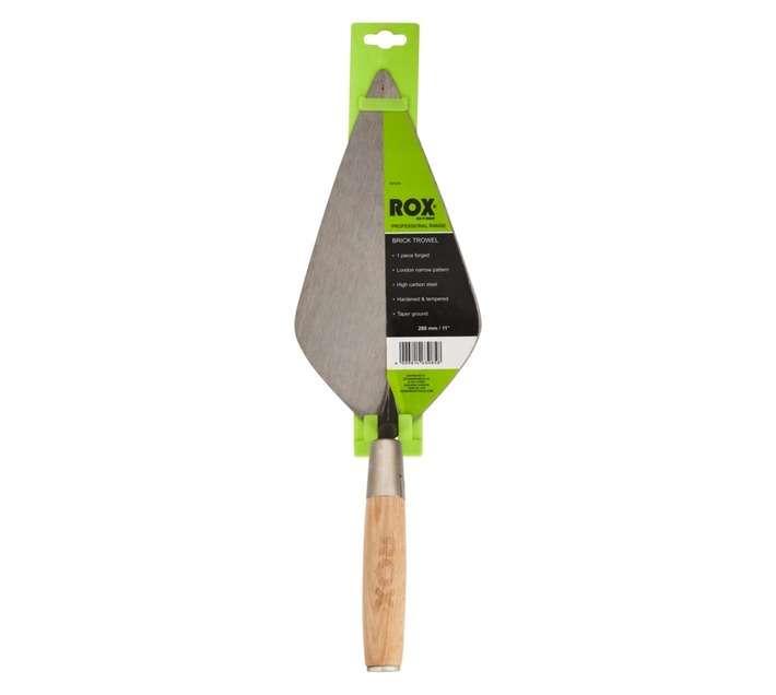 Rox London 1 Piece Forged Brick Trowel (280mm)