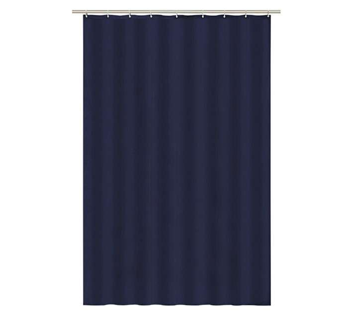 Dejay Standard Drip dry Shower Curtain - Navy Blue
