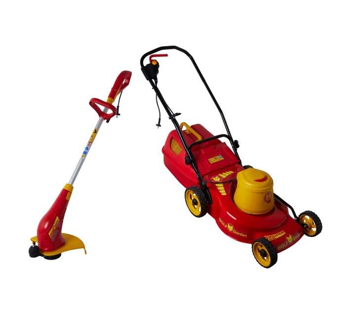 Wolf Evolution Lawnmower and Trimmer Combo 2200/750W