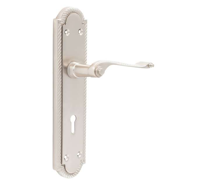 Ironmongery Warehouse Satin Nickel Gable Handle