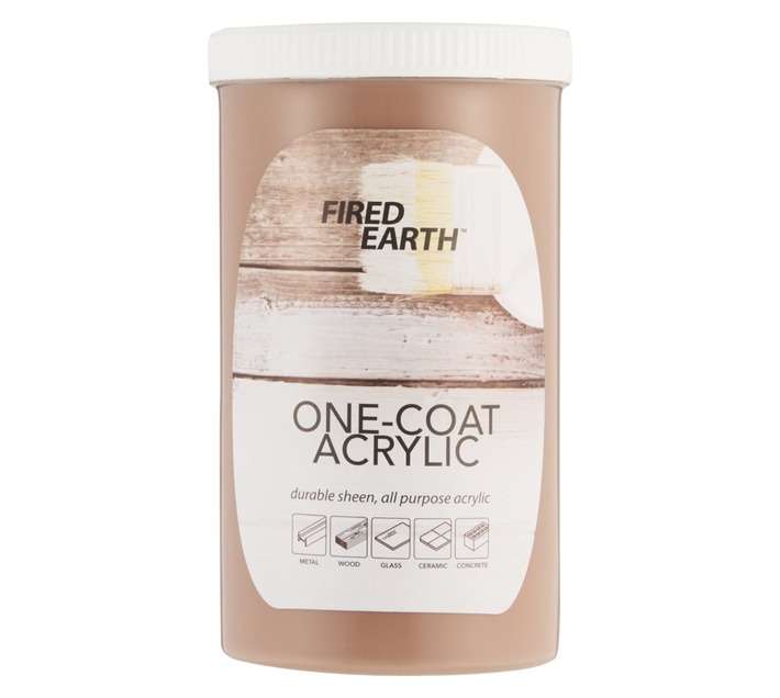 Fired Earth One Coat Paint - Brown (1L)