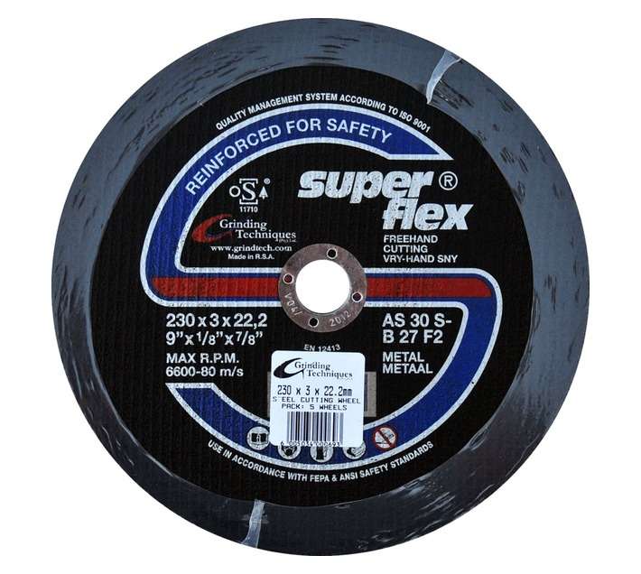 Superflex Steel Cutting Wheels (230mm) 5pk