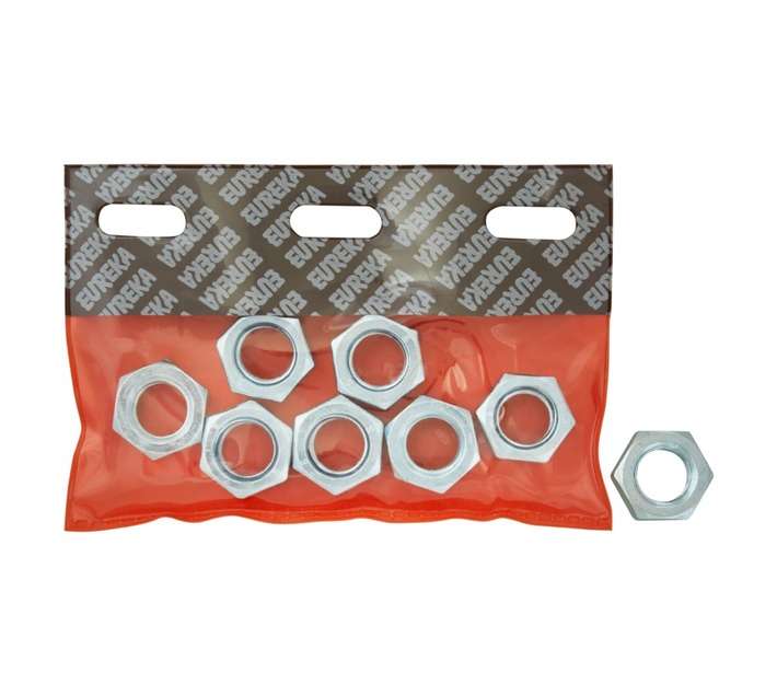 Eureka 20mm Galvanised Hex Nut (8 Pack)