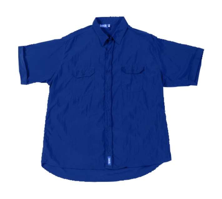 Beck Taslon Short Sleeve Shirt - Royal (2XL)