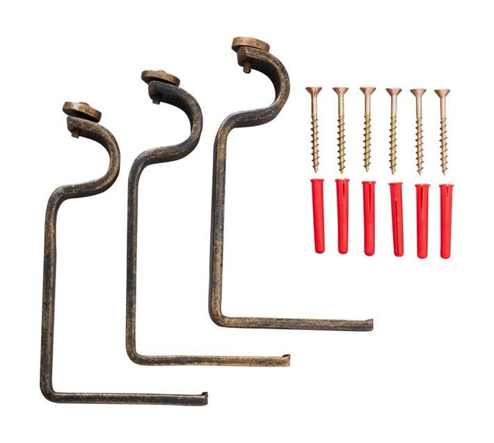 Gothic Bracket - Bronze (22mm) 3 Pack