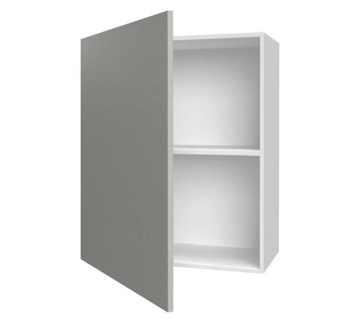 Home and Kitchen Wrapped Top Cabinet Unit - Stone Grey (600 x 300 x 720mm)