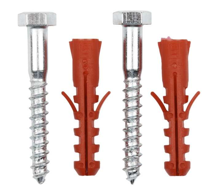 Safe Top 2 x Coach Screws and Plugs (8 x 60mm)