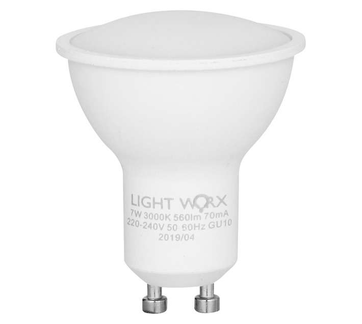 Lightworx LED-S11-GU107WWW GU10 Dimmable LED (7W)