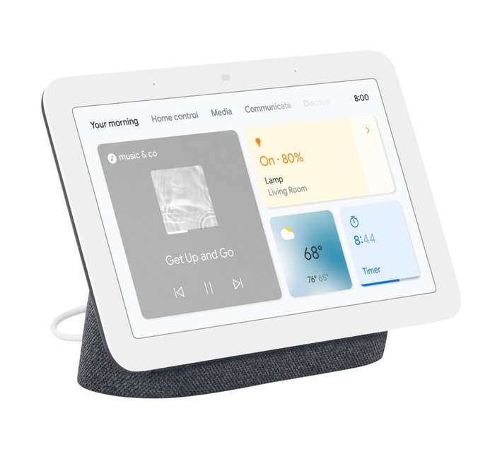 Google 2nd Generation Nest Hub Smart Speaker - Charcoal