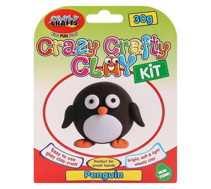 Crazy Crafts Penguin Clay Kit (30g)