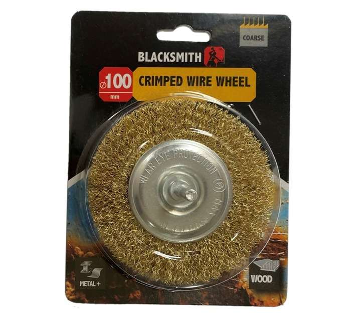 Blacksmith Crimped Wire Wheel (100mm)