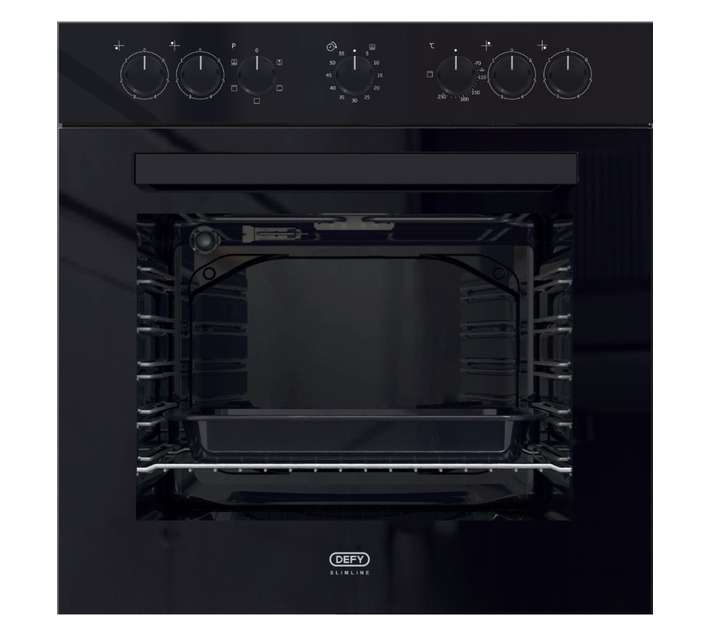 Defy Under Counter Oven (564 x 599 x 594mm) Black DBO482