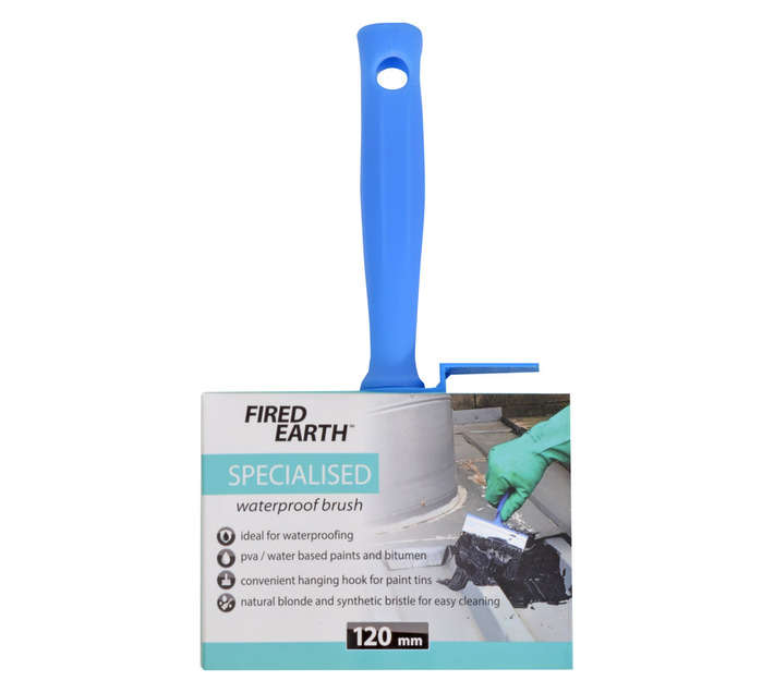 Fired Earth Waterproof Brush - Turquoise (120mm)