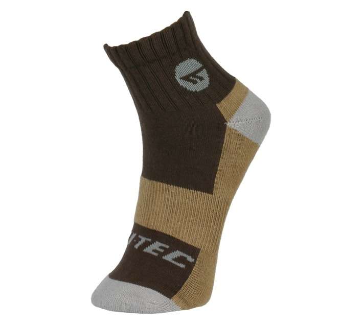 Hi-Tec O002096/541 Exploration Short Sock - Chocolate