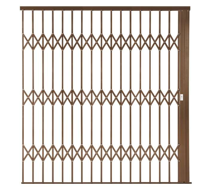 Xpanda Alu-Glide Plus Security Gate - Bronze (1800 x 2150mm)