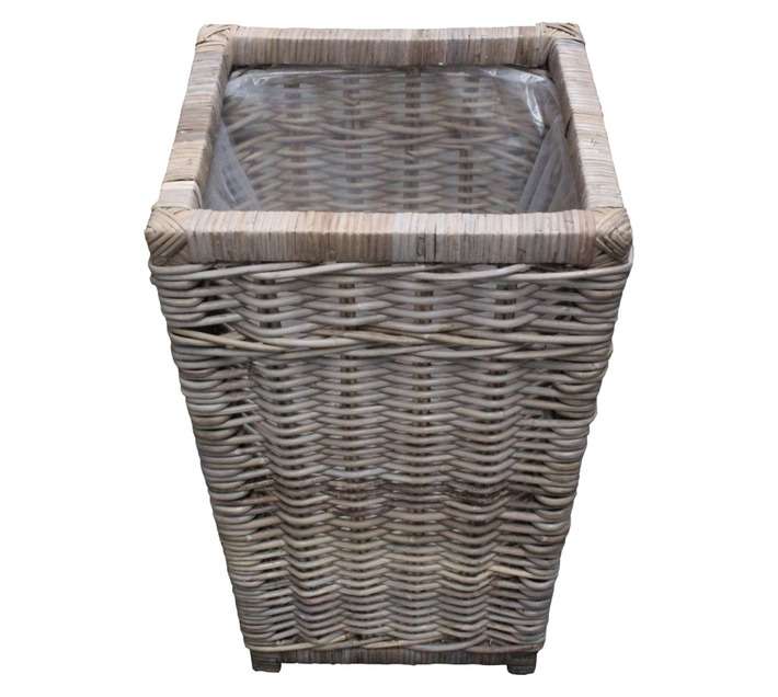 Kubu Basket - Grey (400 x 400 x 600mm)