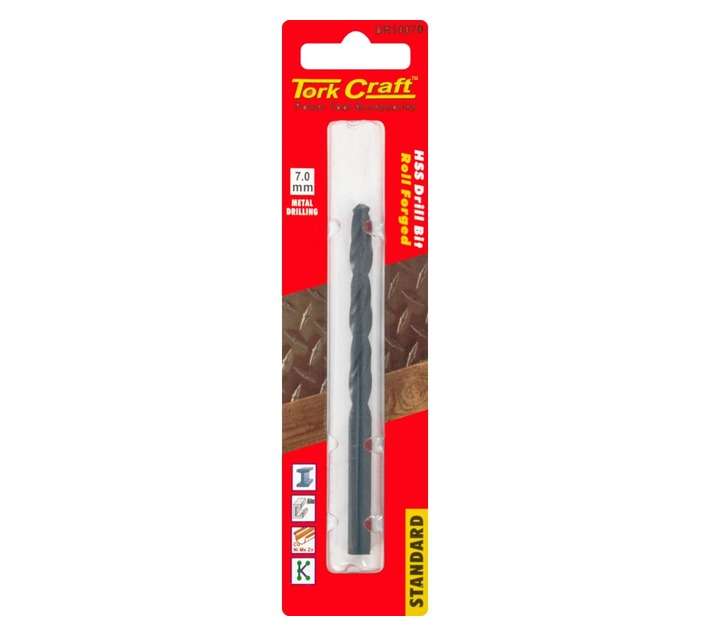 Tork Craft HSS Standard Drill Bit (7mm)
