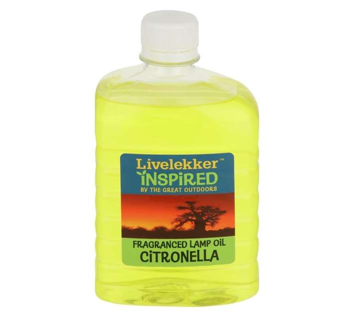 Livelekker OIL10 Citronella Lamp Oil - Yellow (500ml)