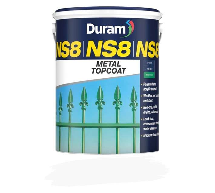 Duram NS8 Metal Topcoat - Medium Grey (5L)