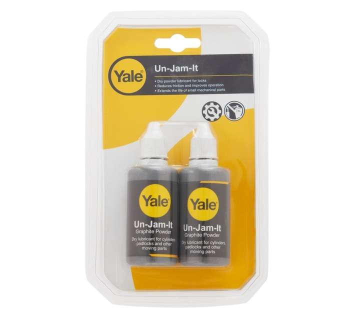 Yale Duo Un-Jam-It Lock Lubricant - Black