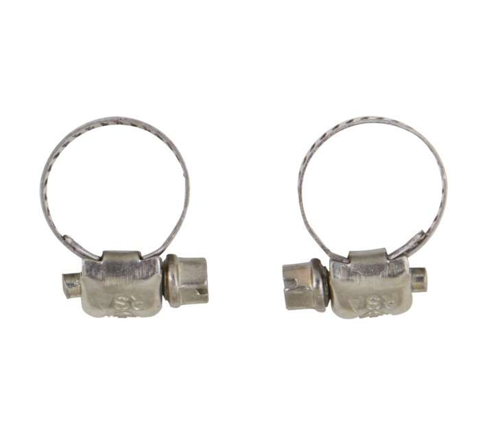 Uniclip Clamps For Gas Hose - Silver