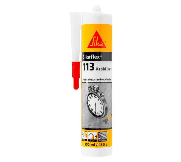 Sika 597100 Sikaflex 113 Rapid Cure Adhesive - White (290ml)