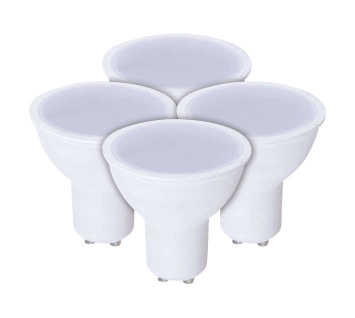 Elecstor 4 x GU10 Rechargeable LED Downlighters - Cool White (5W)
