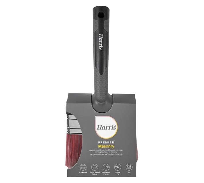 Harris Premier Masonry Block Paint Brush (120mm)
