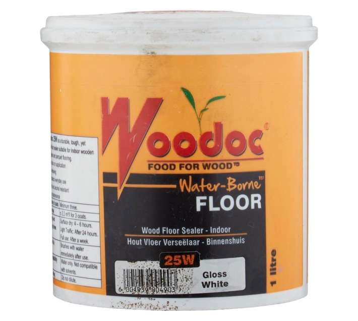 Woodoc Water-Borne Gloss - White (1L)