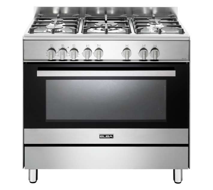 Elba Gas/Electrical Freestanding Oven (900mm) Stainless Steel