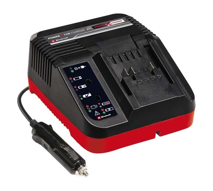 Einhell PXC 3A Power-X Car Charger 18V