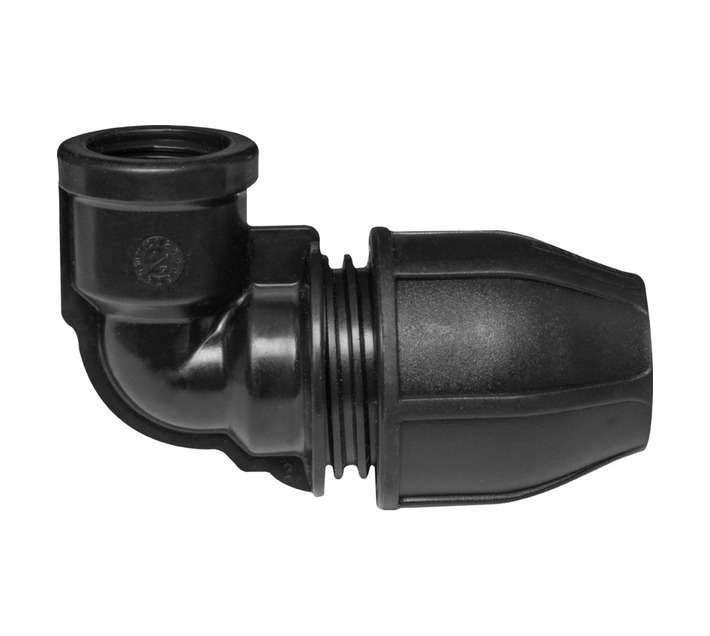Marley Pipes Astore Compression Female 90 Degree Elbow - Black and Blue (32 x 1mm)