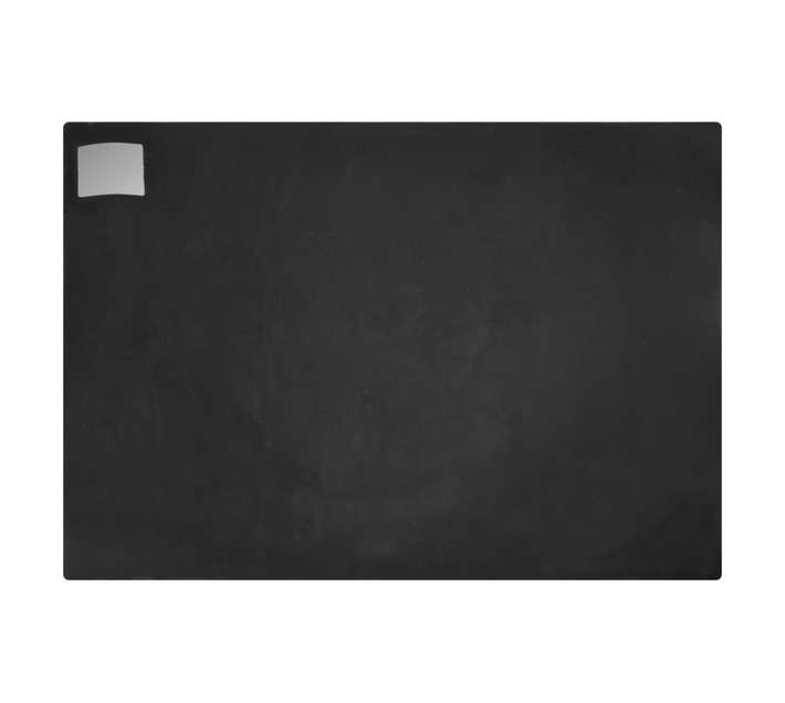 Stefano and Co Sonya Faux Fur Rug - Black (1200 x 1600 x 40mm)