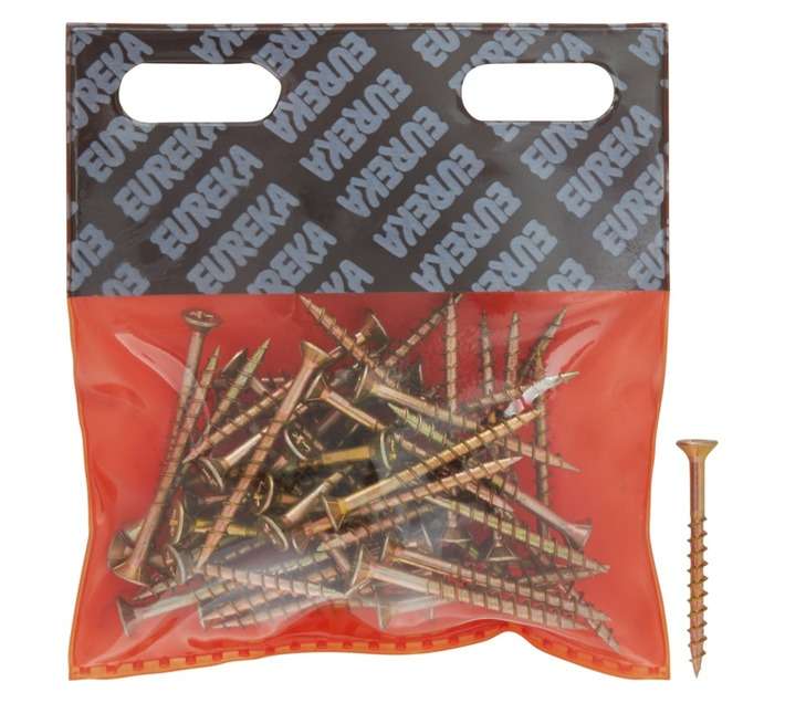 Eureka 1GJ60U 4 x 45mm Chipboard Smooth Shank (50 Pack)
