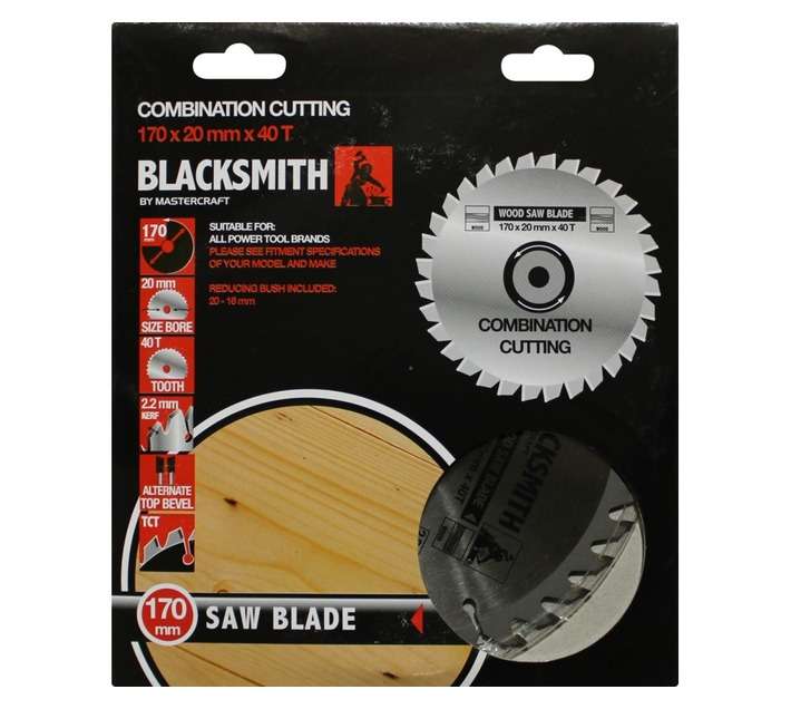 Blacksmith 170 x 16mm x 40t Circle Saw Blade