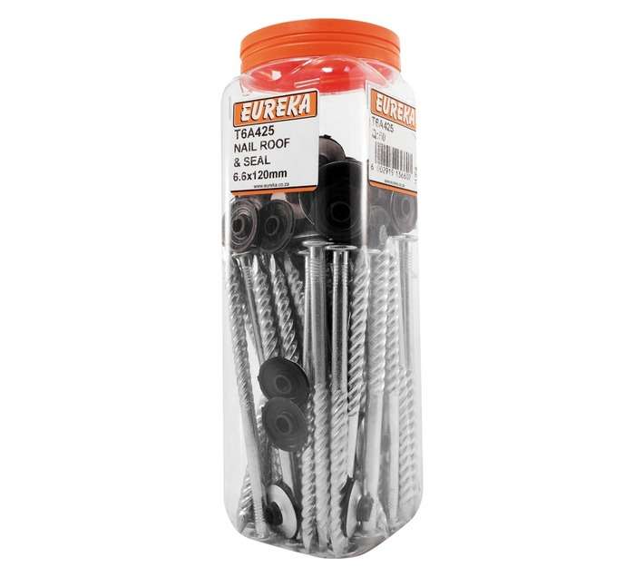 Roof Nail Seal Silver (6mm x 120mm)