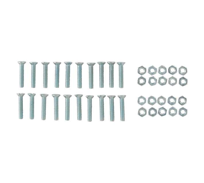 Eureka 3 x 16mm Machine Screw and Nut (15 Pack)