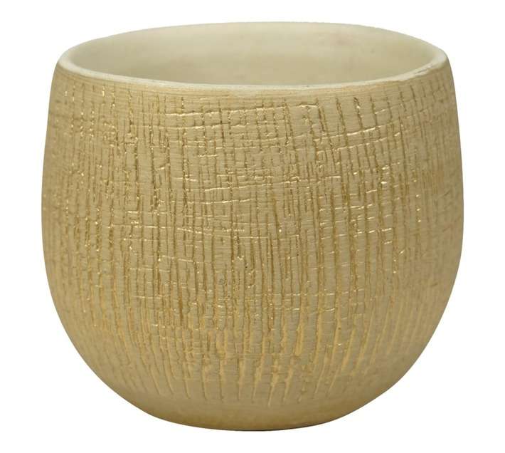 Ter Steege Indoor Pot - Shiny Sand (150 x 130mm)