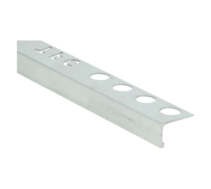 Genesis Aluminium Straight Edge Trim - Silver (2500 x 12mm)