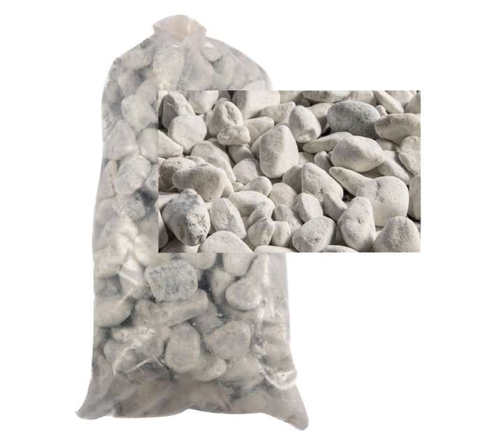 Small Pebbles - Tumble White (16kg)