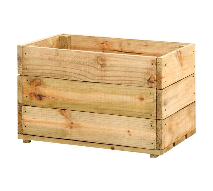 First Dutch Brands Medium Wooden Planter (580 x 400 x 390mm)