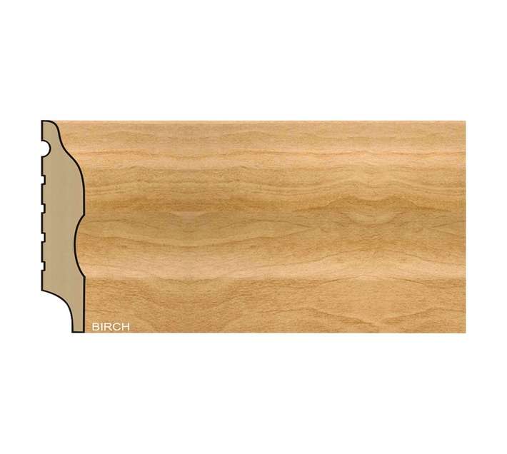 Edge Trim Skirting - Birch (2700 x 75 x 15mm)