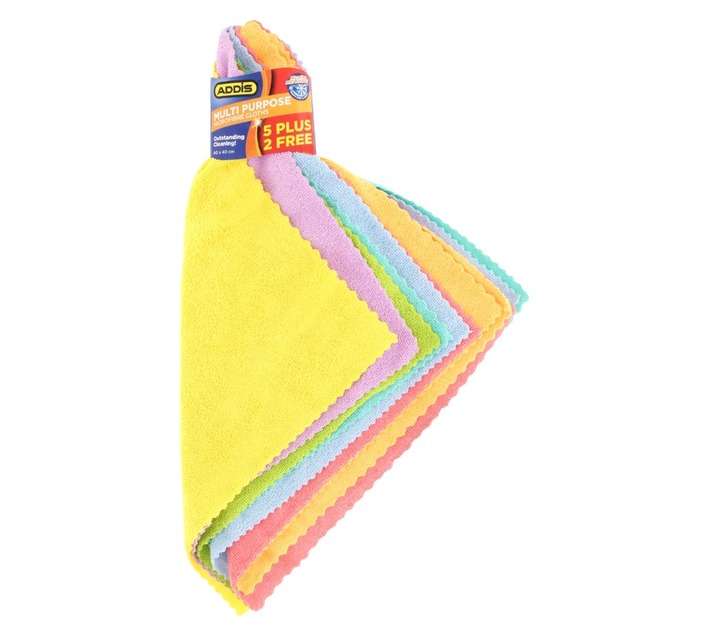 Addis 5+2 Free Microfibre Cloths