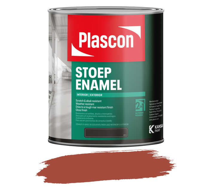 Plascon Stoep Enamel - Terracotta (1L)
