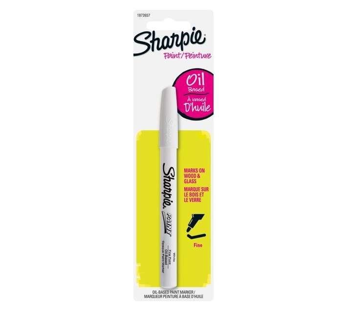 Sharpie Oil Based Fine Paint Marker - White