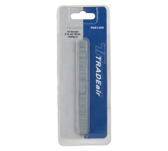 Tradeair PAB1366 1000 x Air Tool Nails (10mm)