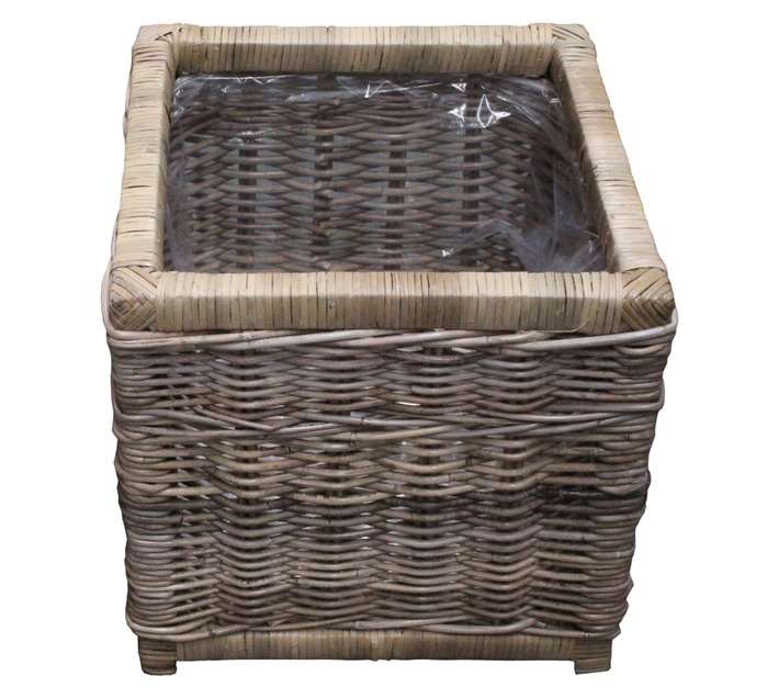 Square Planter - Grey (300 x 300 x 300mm)
