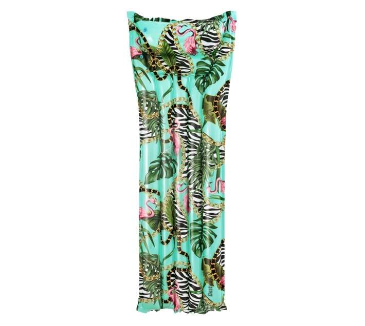 Bestway Floral Fantasy Floating Mat - Green (1830 x 690mm)