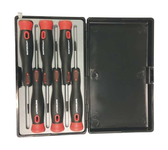 Mastercraft S2SD0061 6 Piece Torx Precision Screwdriver