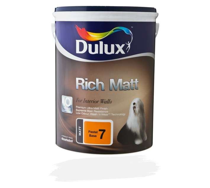 Dulux Rich Matt Pastel Base 7 (5L)